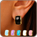 Eclipton® 14K Plated Gold Stud Earrings for Women Trendy, Dainty Hypoallergenic Earrings Unique for Party Daily Office Wear
